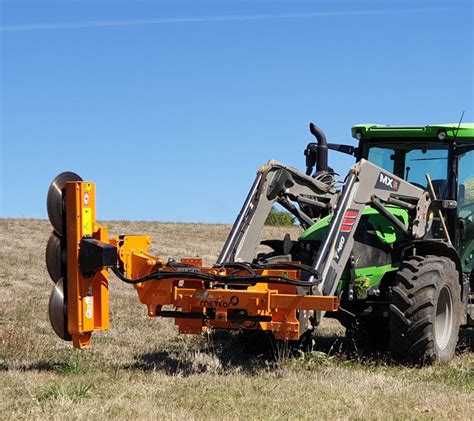 skid steer tree trimmer|tractor mounted tree trimmer.